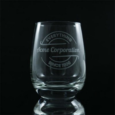 Deep Etched or Laser Engraved Libbey® 231 15.25 oz. Stemless Wine Glass