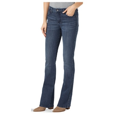 Wrangler® Women's Helen Blue Aura Mid-Rise Bootcut Jeans