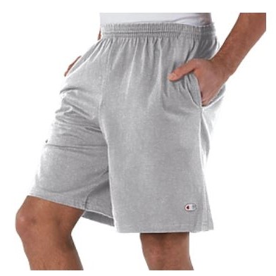 Champion® Adult Cotton Gym Shorts w/Pocket