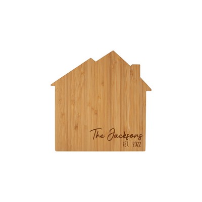 10" x 10" Bamboo House Cutting Board