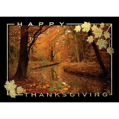 Autumn's Glory Thanksgiving Greeting Card