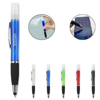 Refillable Hand Sanitizer Stylus Touch Screen Pen