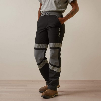 Rebar® Durastretch™ Pull-On Slim Leg Black Pants