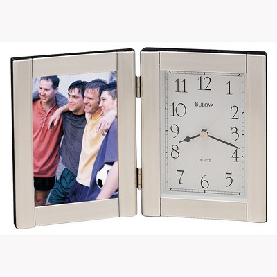 Bulova® Forte II Picture Frame Clock