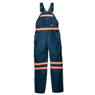 Dickie's® Men's E-Vis Bib Overall - Indigo Blue