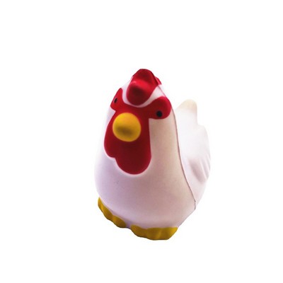 Easter White Large Hen Stress Ball