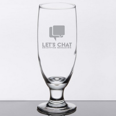 Deep Etched or Laser Engraved Libbey® 3725 Embassy 12 oz. Stemmed Pilsner Glass