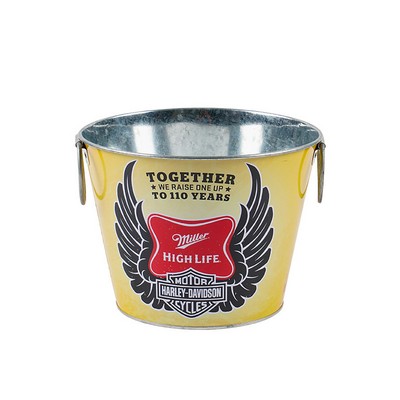 5 Quarts Beverage Tin Ice Bucket