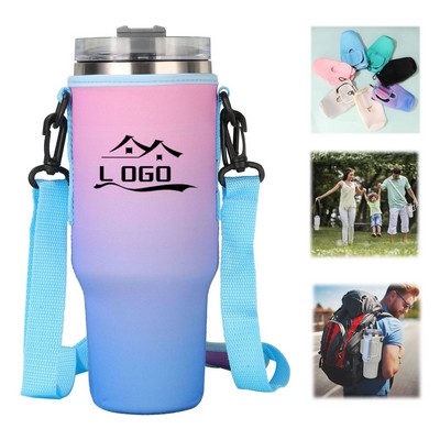 Water Bottle Carrier Bag Holder For 40Oz Tumbler