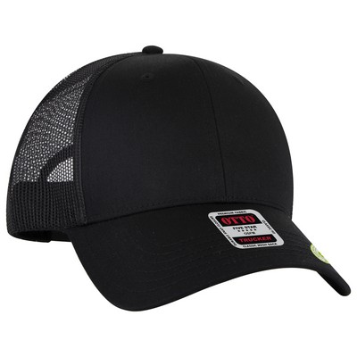 OTTO CAP 6 Panel Low Profile Mesh Back Trucker Hat