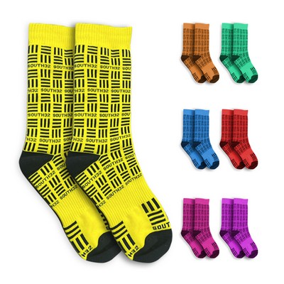 Adult Crew Socks MOQ 100PCS