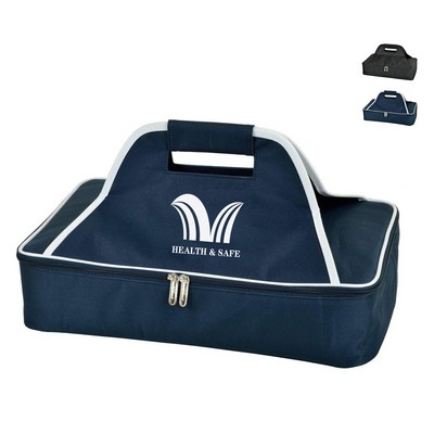 Reusable Insulated Lunch Bag Cooler Tote Box Picnic