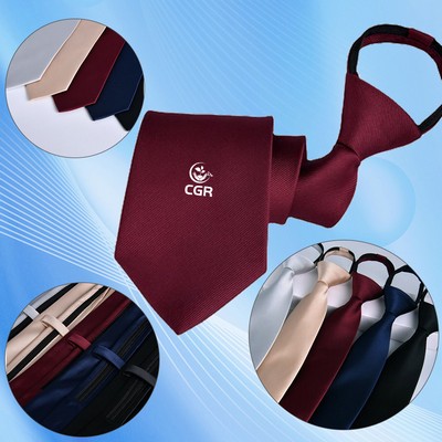 Personalized Gent's Poly-Silk Tie