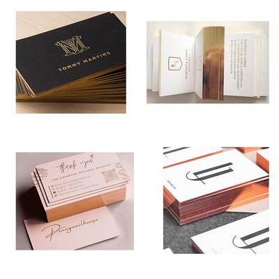 Edges Gilt Business Card