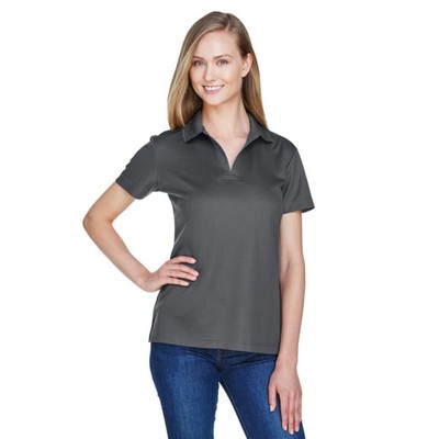 Devon & Jones CrownLux Performance™ Ladies' Plaited Polo