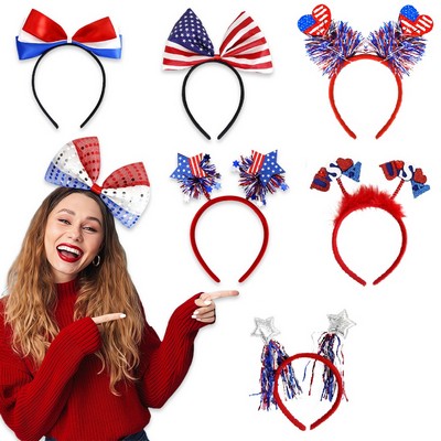 Independence Day American Flag Headband