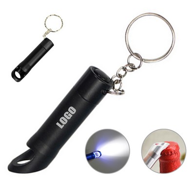 Aluminum Alloy Mini Light w/Keychain