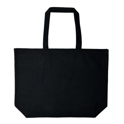 Jumbo Recycled Midweight Gusseted Canvas Tote