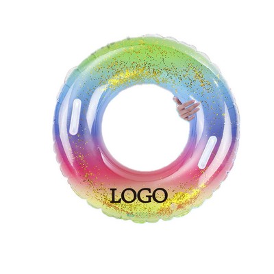 Inflatable PVC Colorful Swimming Ring