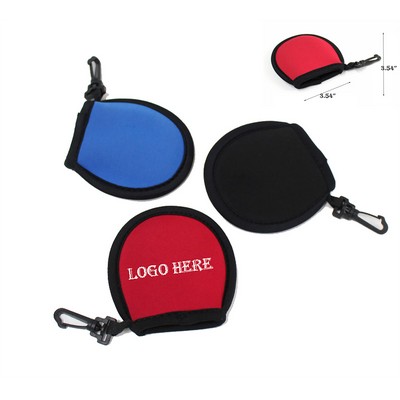 Portable Pocket Golf Ball Washer Pouch