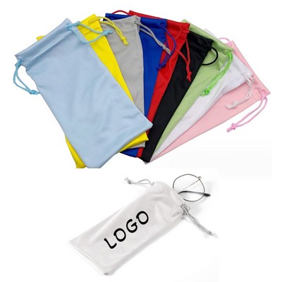 Drawstring Glasses Storage Pouch