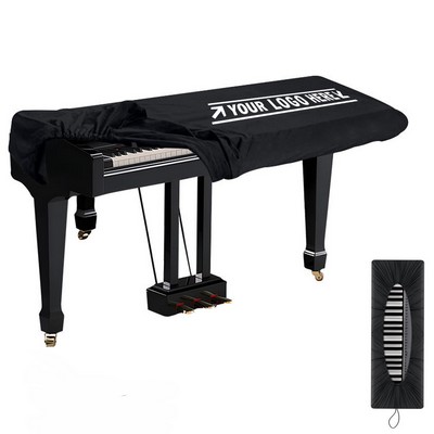 Spandex Drawstring Piano Keyboard Dust Cover