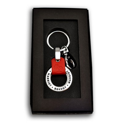 Leather Luxe Key Tag