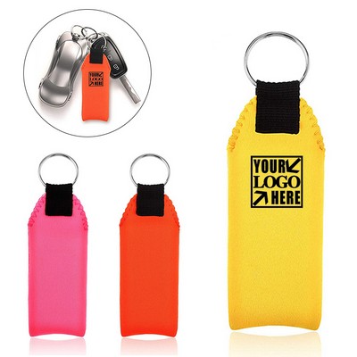 Floating Waterproof Floatable Foam Neoprene Keychain