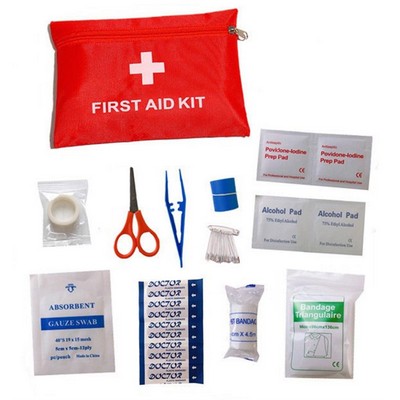 Outdoor travel first aid kit