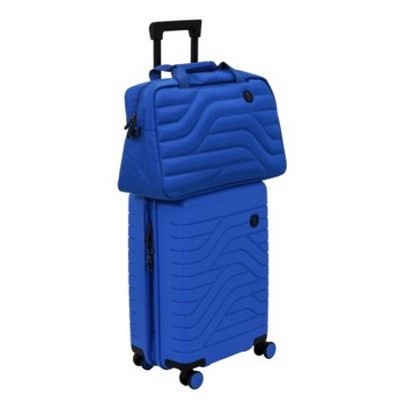 21'' Bric's BY Ulisse Expandable Blue Spinner Luggage & Duffle Set