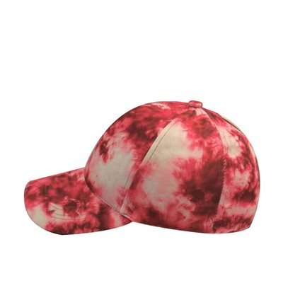 Classic Cotton Baseball Cap Dye Ponytail Hat