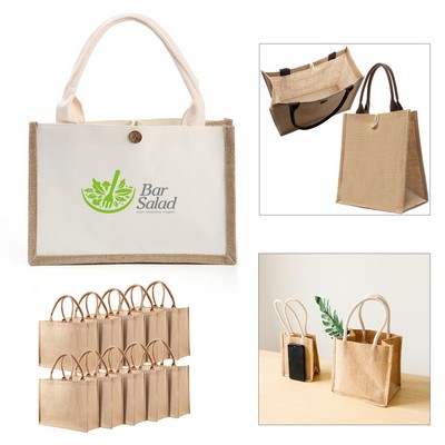 Burlap Tote Bags