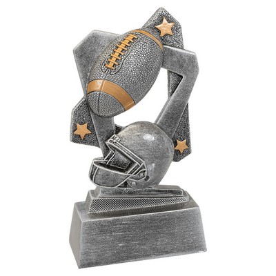 Football Triumph Resin Award - 5 1/2"