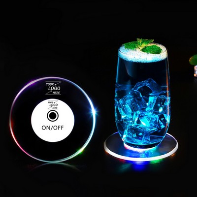 LED Light-Up Acrylic Coasters