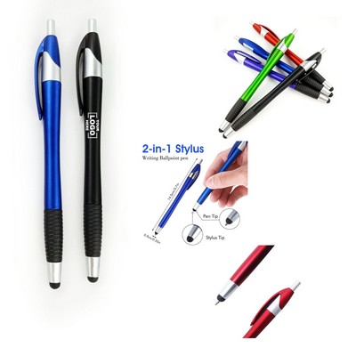 Bullet Stylus Soft Touching Ballpoint Pen