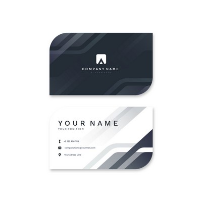 Leaf Business Cards - Printed Front and Back (3.5" x 2")