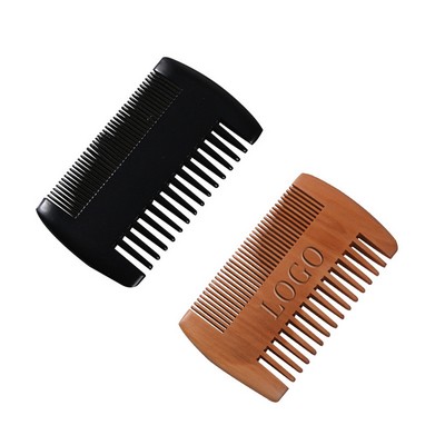 Anti Static Wooden Beard Comb