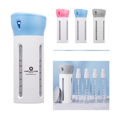 4 in 1 Travel Bottle Dispenser Set