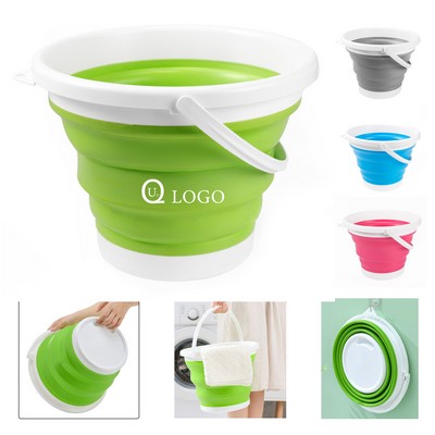 2.64 Gallon Plastic Foldable Pail Bucket