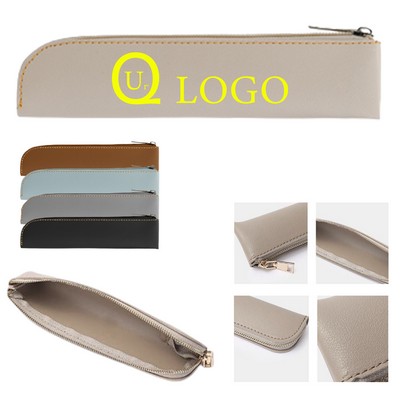 Pu Leather Pencil Pouch