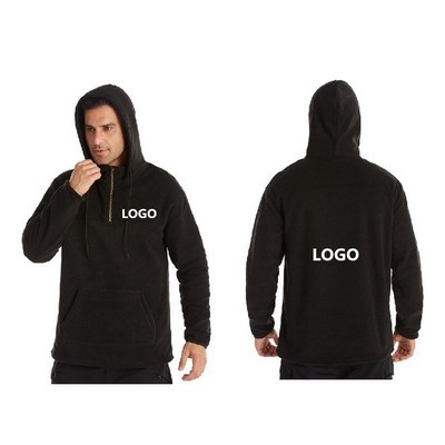 Men's Double Polar Fleece Hoodie