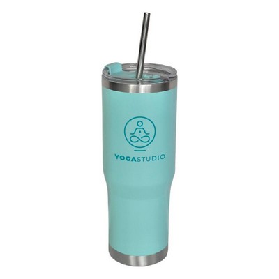 Arcticware™ 30 oz Light Blue BPA-Free Vacuum Insulated Stainless Steel Tumbler