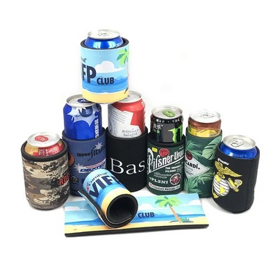 Neoprene Slap Wrap Can Cooler Sleeve