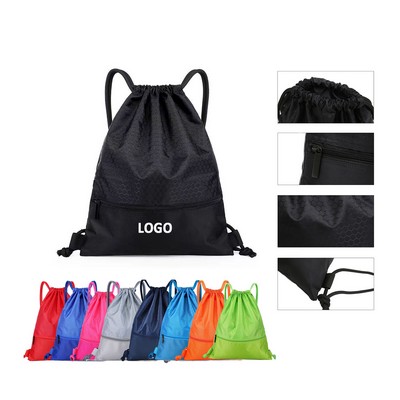 Waterproof Drawstring Backpack For Storing