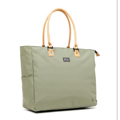 PKG Pkg Georgian Recycled Tote - Tranquil Green