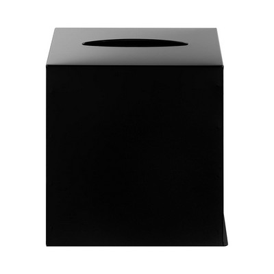 Blomus Nexio Boutique Tissue Box Cover - Black Stainless