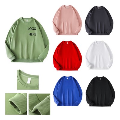 Solid color Crewneck Shirts