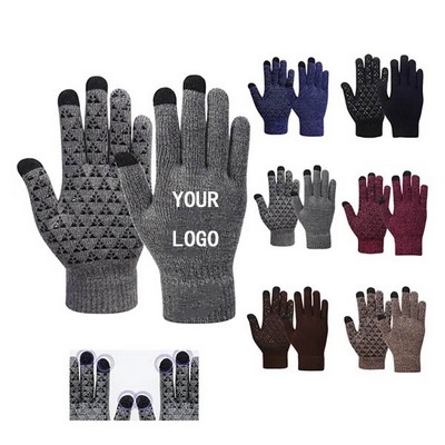 Touch Screen Cold Weather Thermal Warm Knit Glove