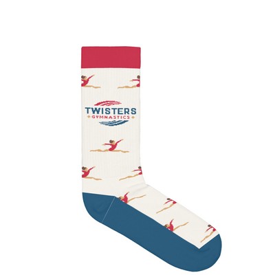 Performance Gymnastics Socks - Stick the Landing in Comfort - American Made