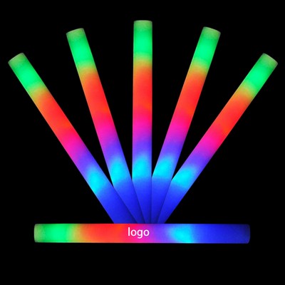 19" Custom Foam Glow Stick w/3 Modes Colorful Flashing